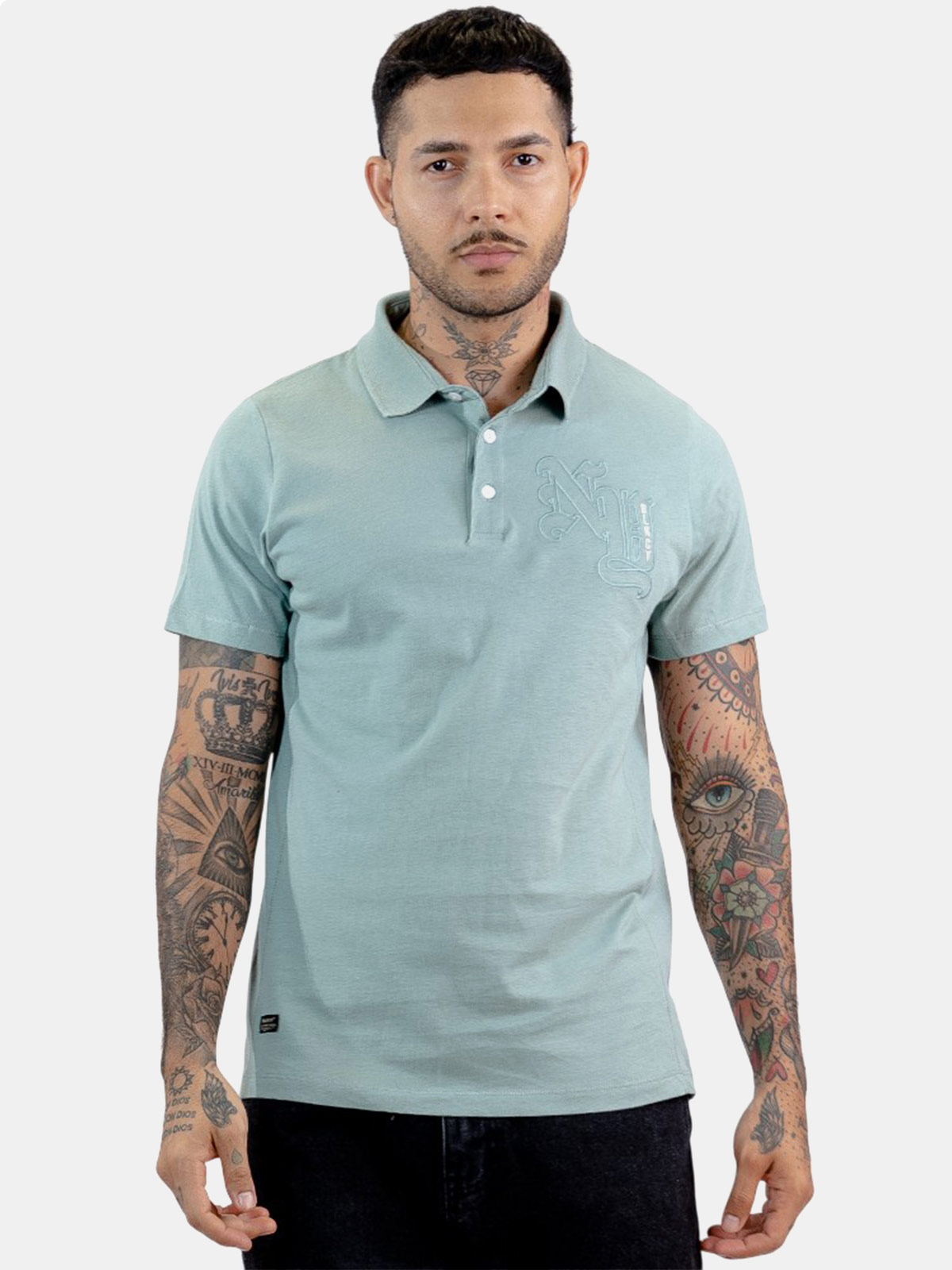 POLO MANGA CORTA HOMBRE BLACKOUT - 1