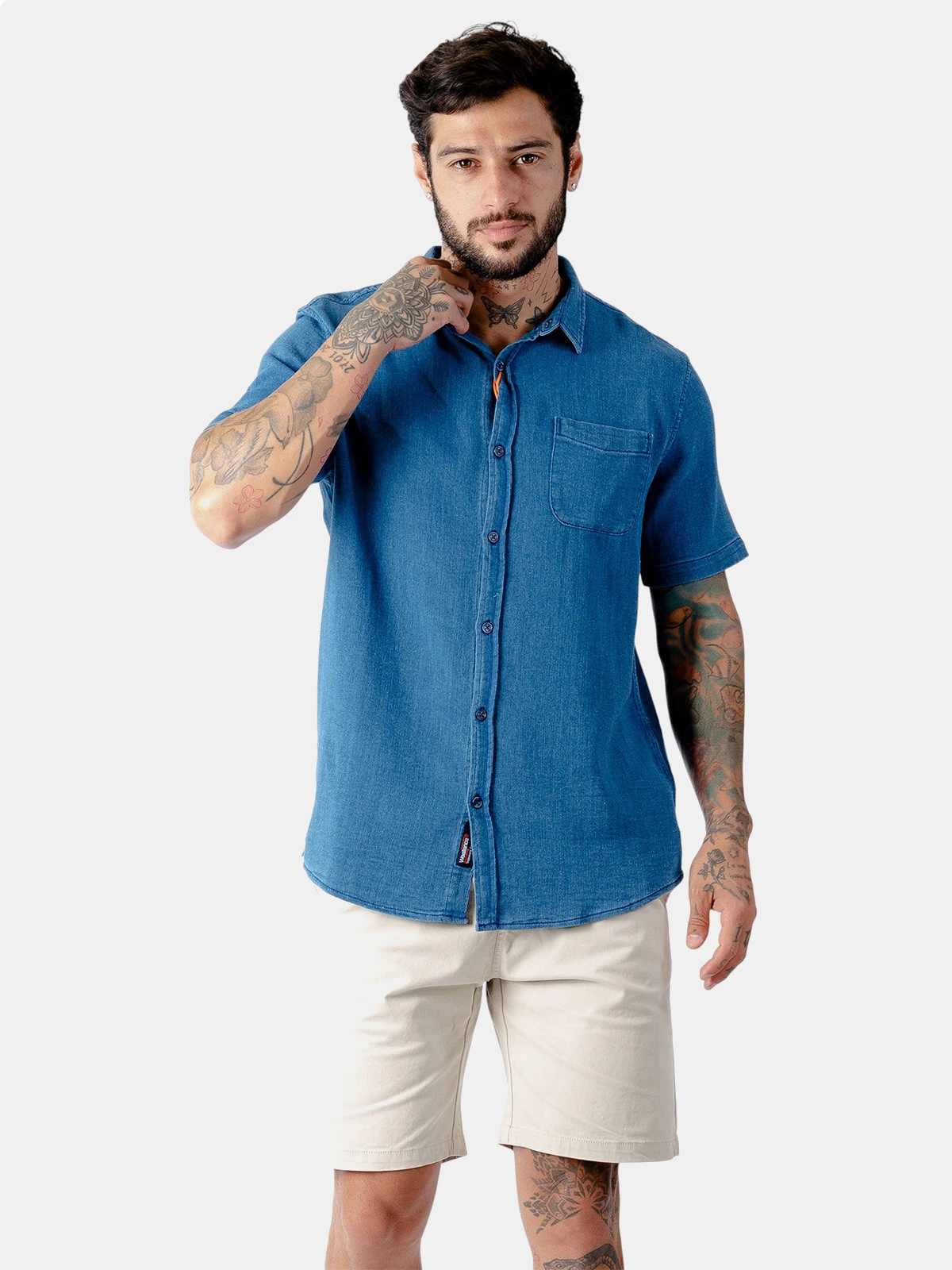 CAMISA MANGA CORTA HOMBRE WOALLANCE MURTHY - 3