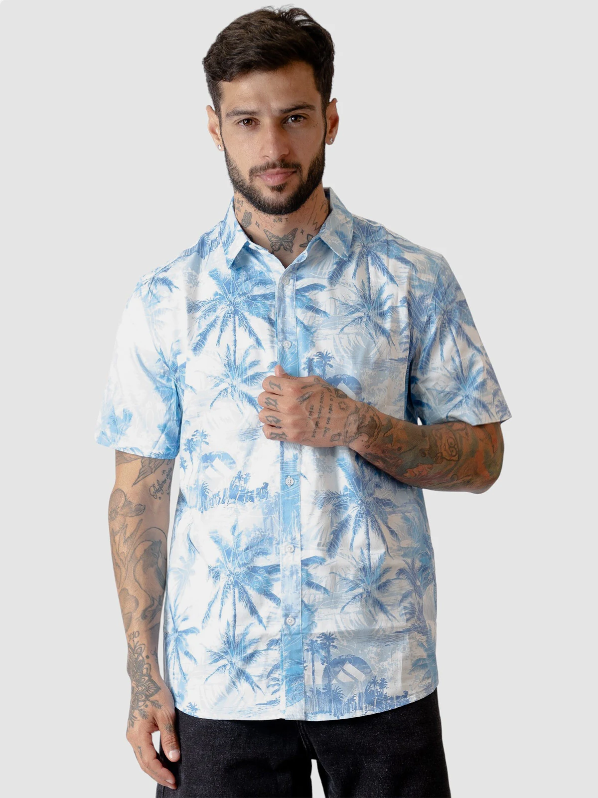 CAMISA MANGA CORTA HOMBRE WOALLANCE JORDAN - 1