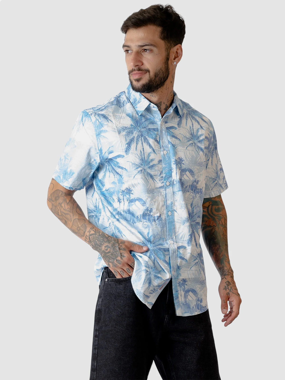 CAMISA MANGA CORTA HOMBRE WOALLANCE JORDAN - 3