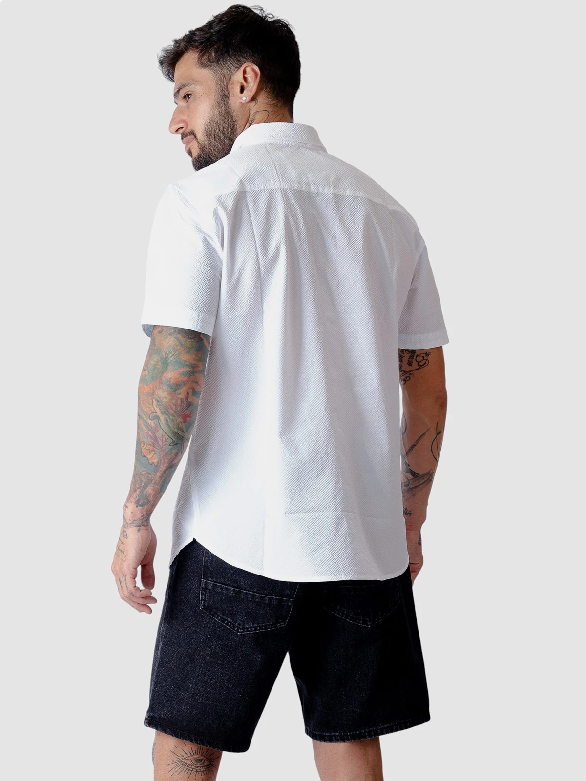 CAMISA MANGA CORTA HOMBRE WOALLANCE PALMER - 2