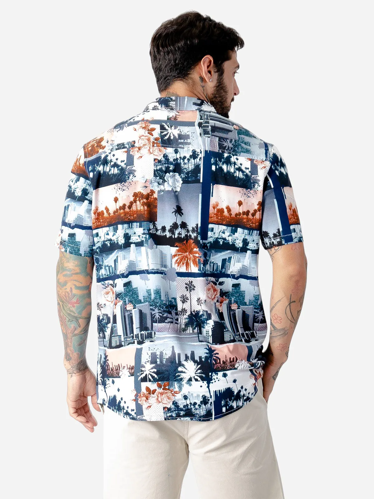 CAMISA MANGA CORTA ALGODÓN HOMBRE BLACKOUT - 2
