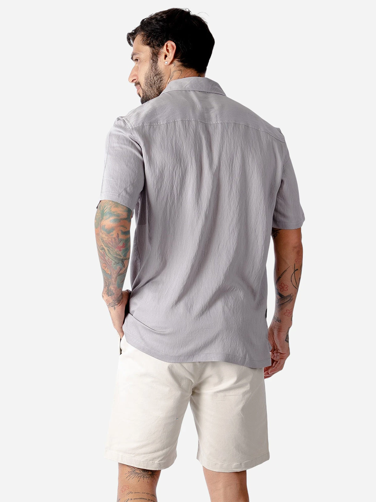 CAMISA MANGA CORTA ALGODÓN HOMBRE BLACKOUT - 2