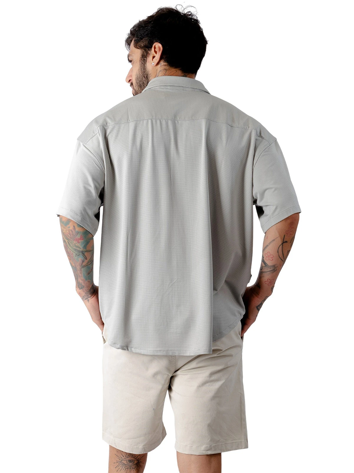 CAMISA MANGA CORTA ALGODÓN HOMBRE BLACKOUT - 2