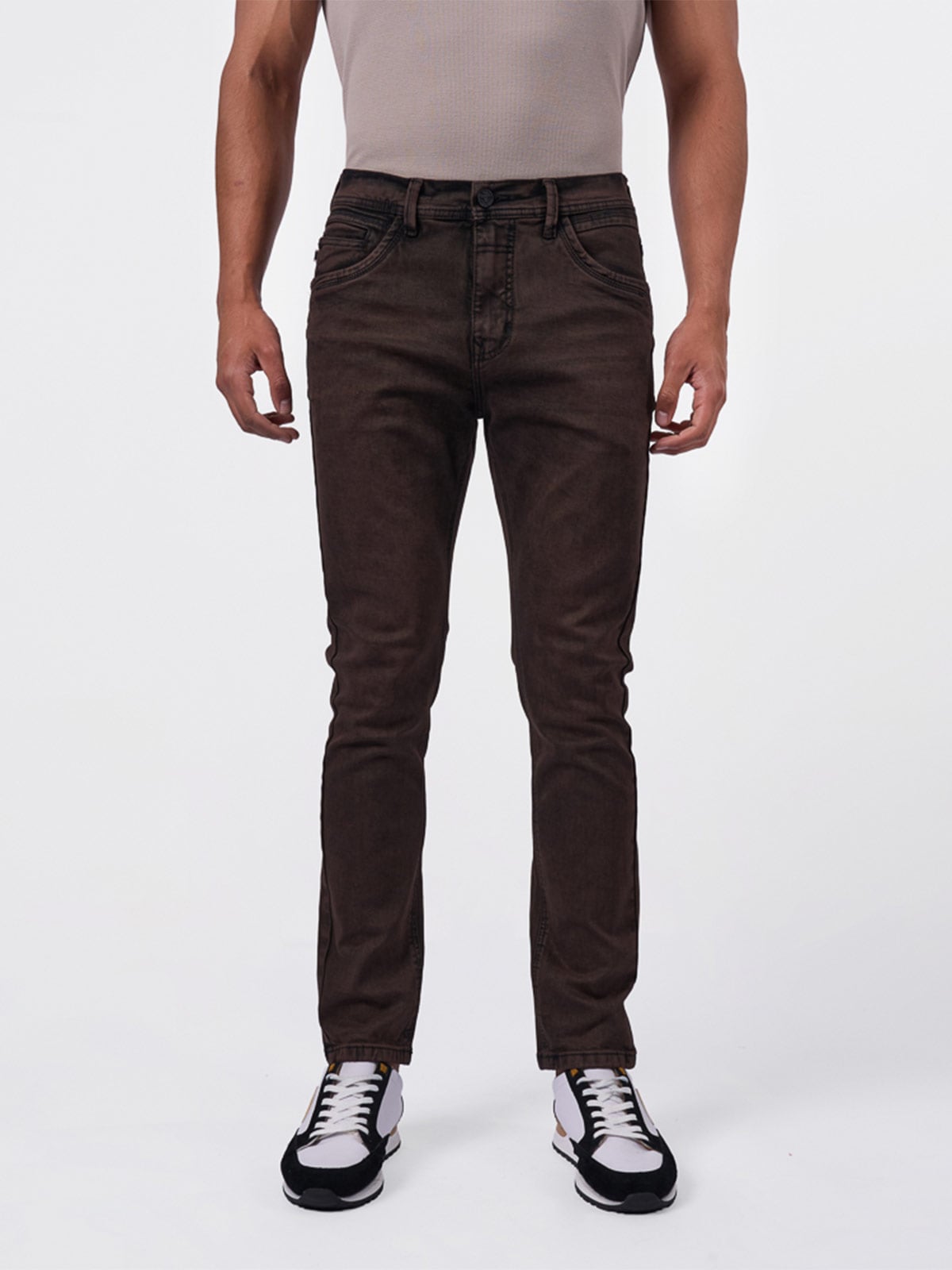 JEANS ALGODÓN SLIM HOMBRE BRONCO YUEN - 1