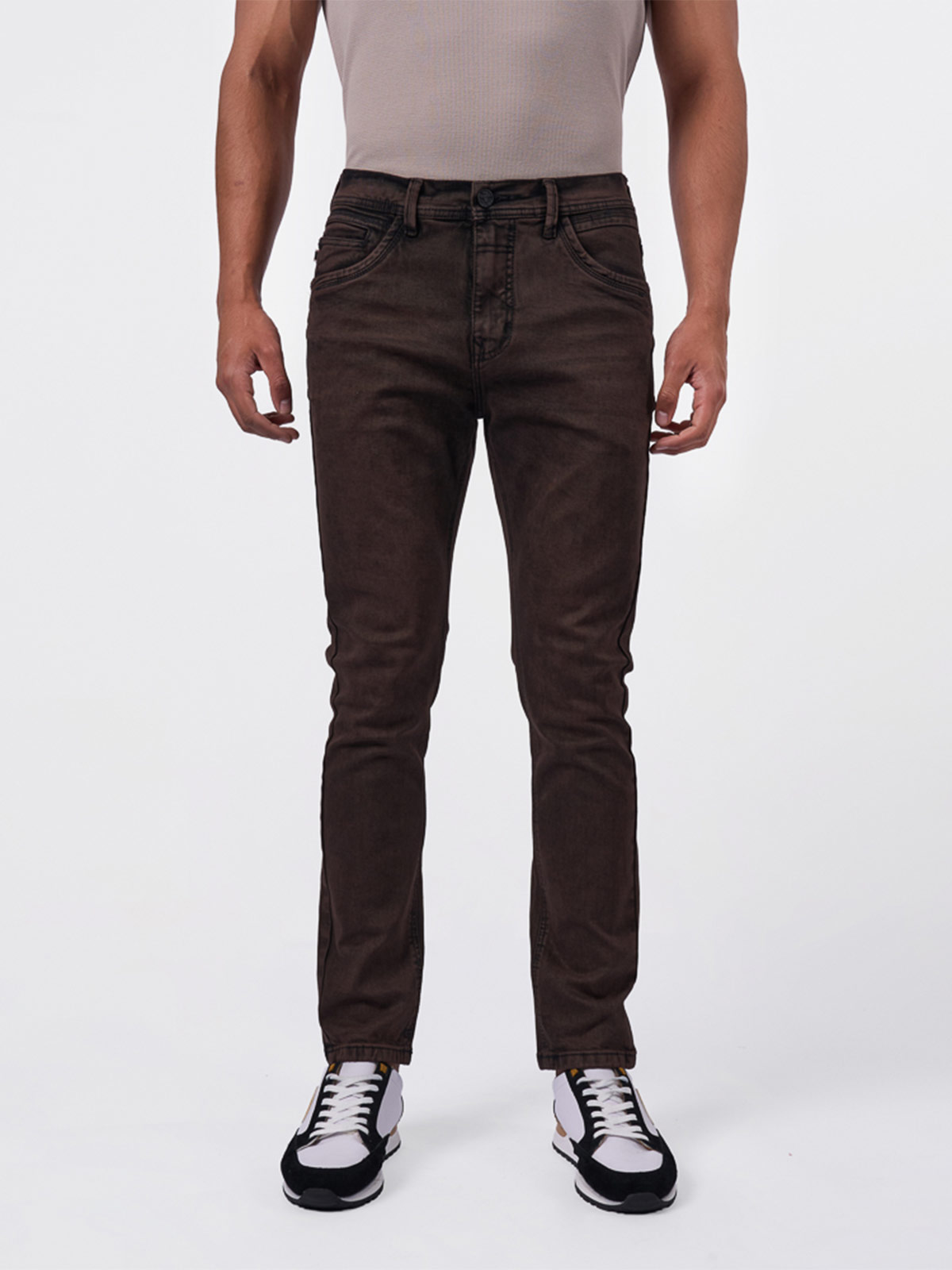JEANS ALGODÓN SLIM HOMBRE BRONCO YUEN - 1