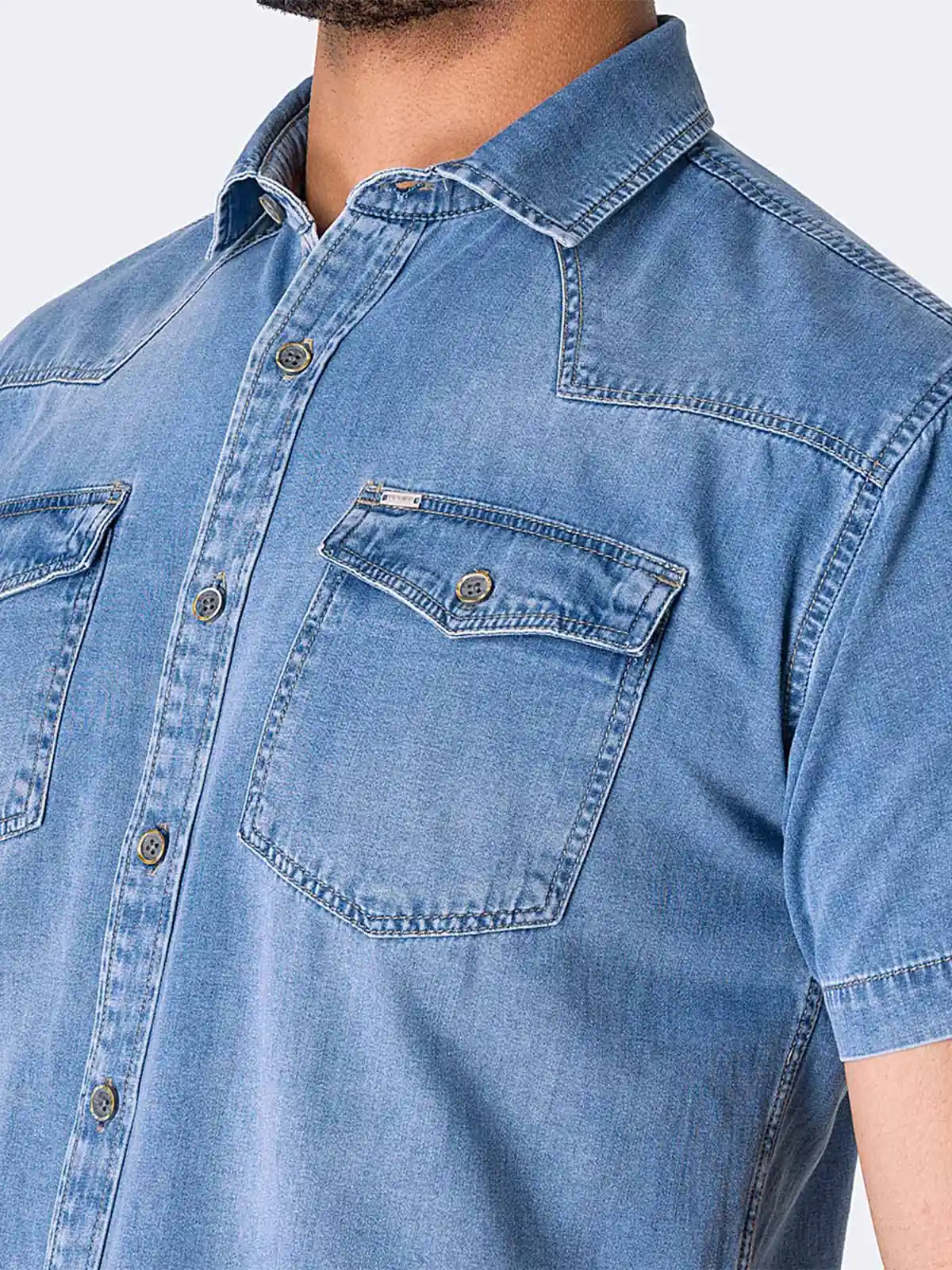 CAMISA MANGA CORTA HOMBRE PIONIER AHLIN - 3