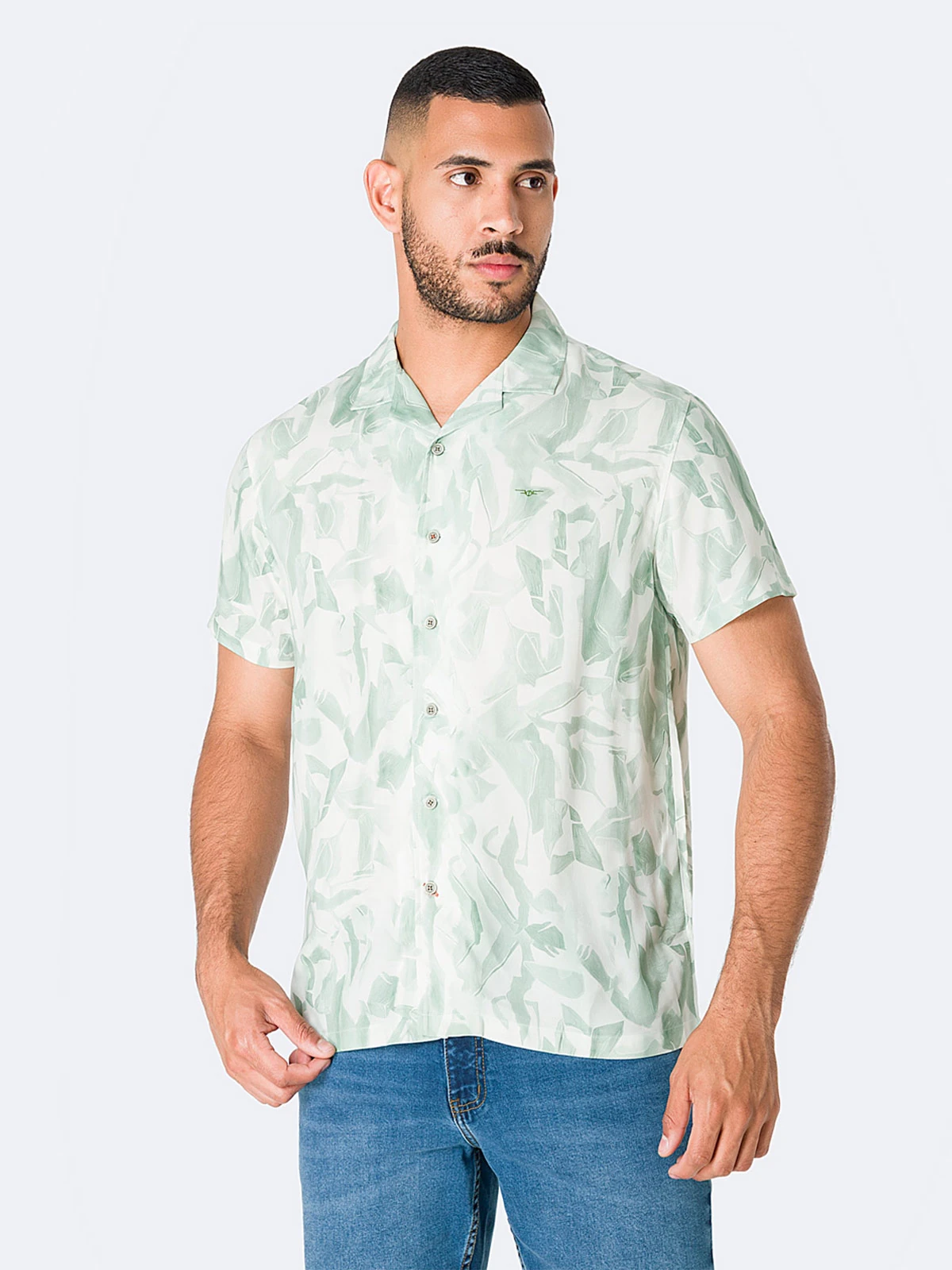 CAMISA MANGA CORTA HOMBRE PIONIER ADEM - 1