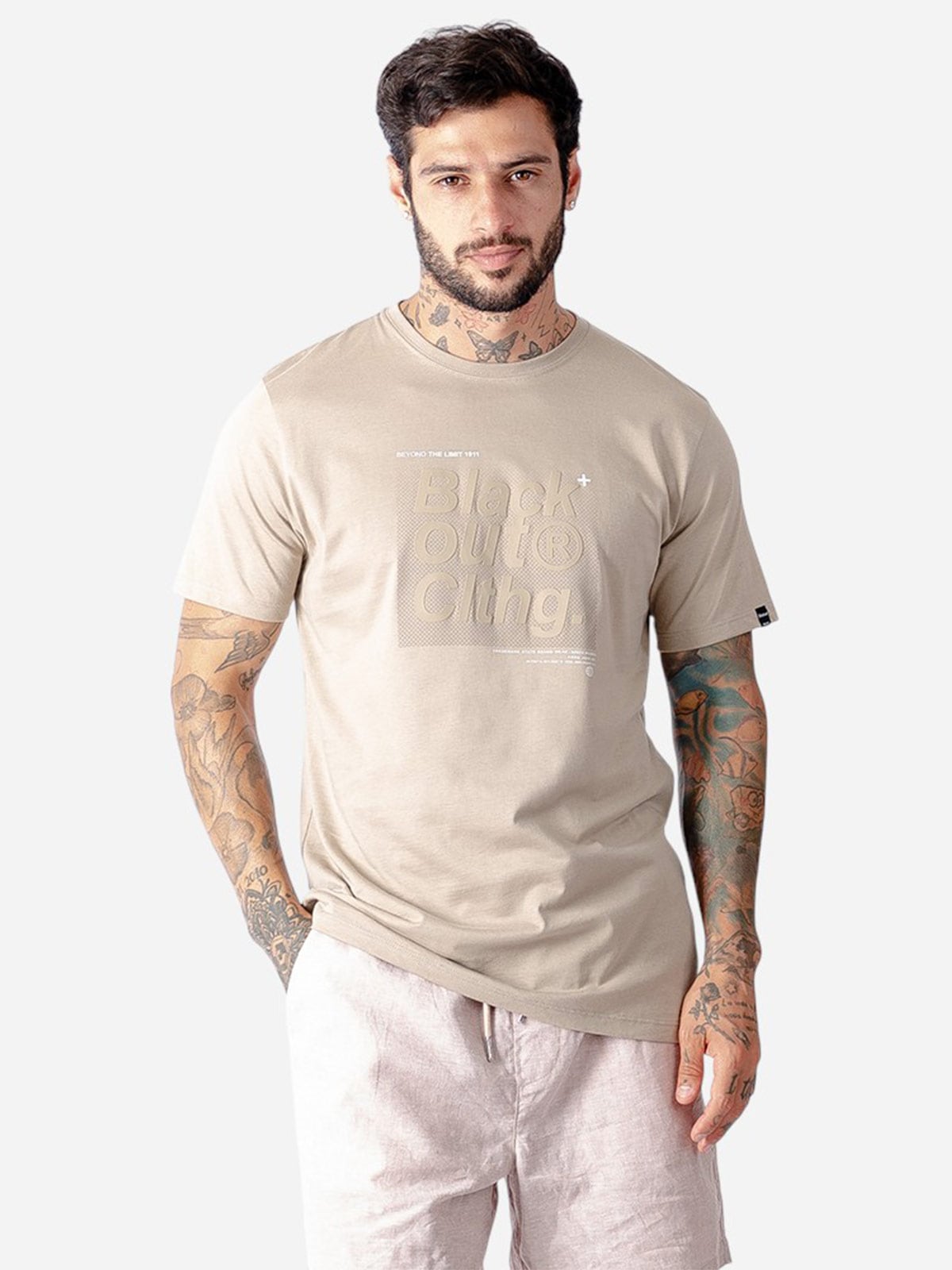 POLO MANGA CORTA ALGODÓN HOMBRE BLACKOUT - 1