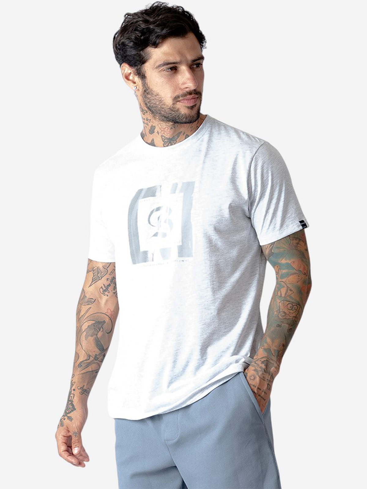 POLO MANGA CORTA ALGODÓN HOMBRE BLACKOUT - 3