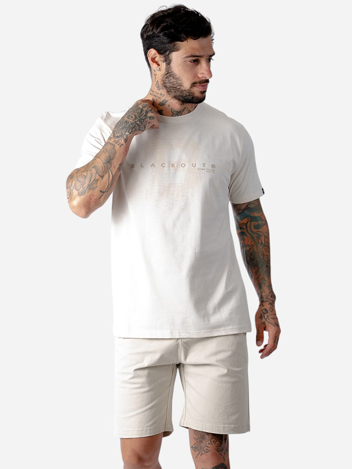 POLO MANGA CORTA ALGODÓN HOMBRE BLACKOUT - 3