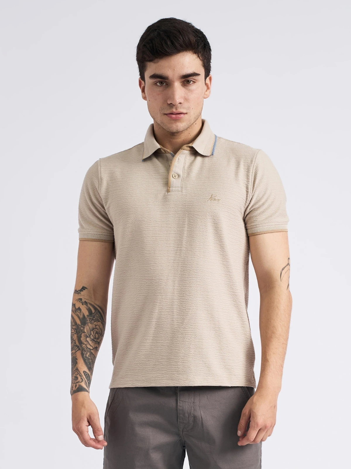POLO MANGA CORTA ALGODÓN HOMBRE PARADA 111 - 1