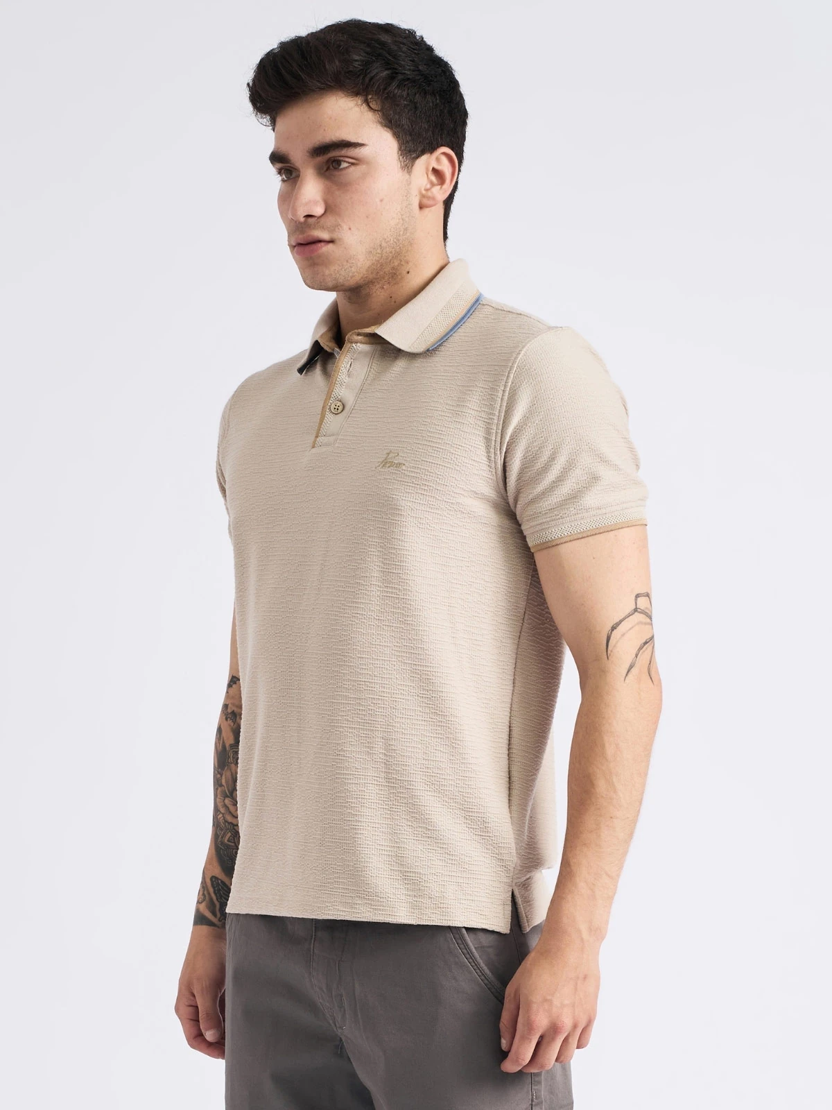 POLO MANGA CORTA ALGODÓN HOMBRE PARADA 111 - 3