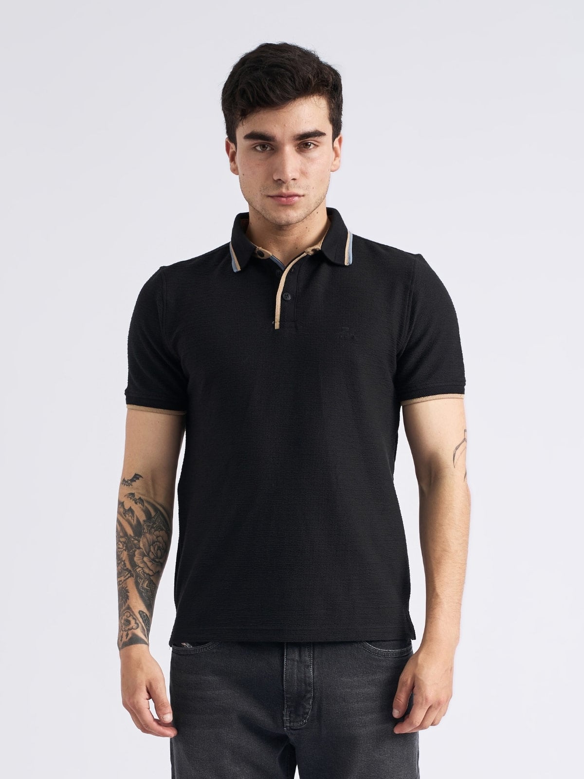 POLO MANGA CORTA ALGODÓN HOMBRE PARADA 111 - 1