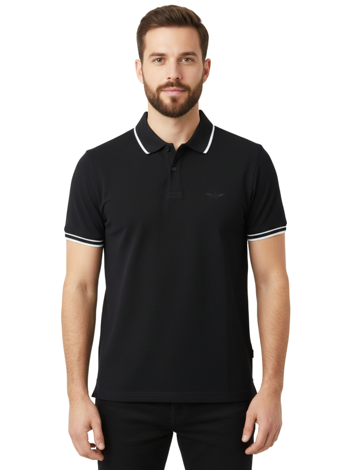 POLO MANGA CORTA ALGODÓN HOMBRE PARADA 112 - 1
