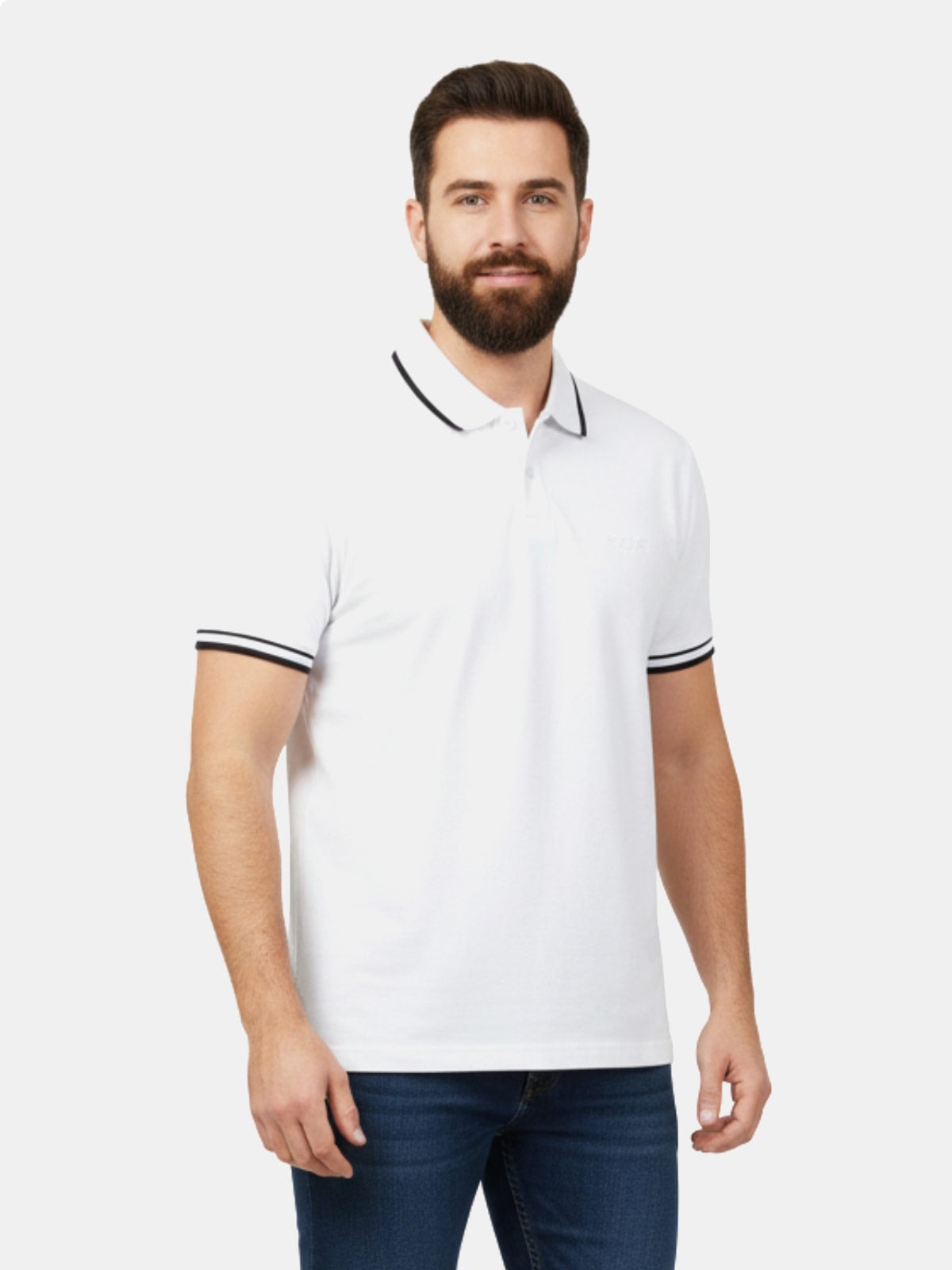 POLO MANGA CORTA ALGODÓN HOMBRE PARADA 112 - 1