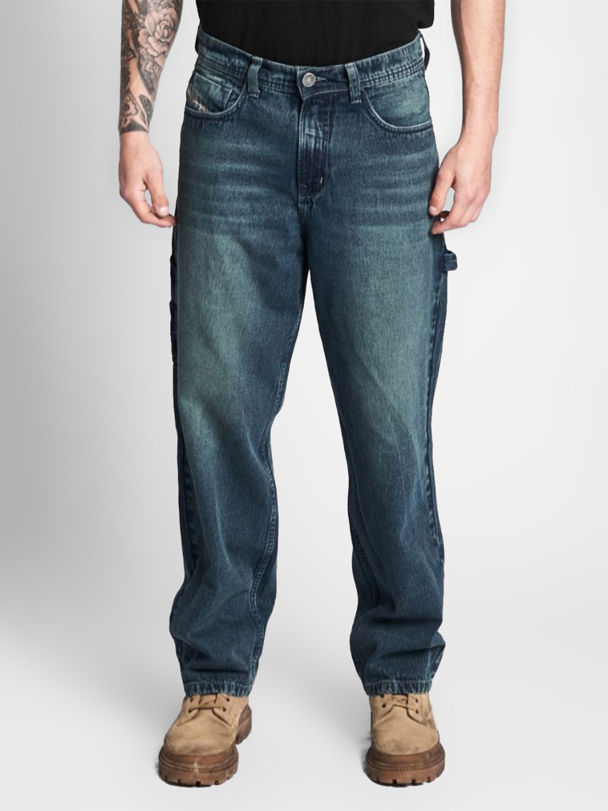 JEANS ALGODÓN BAGGY HOMBRE PARADA 111 - 1