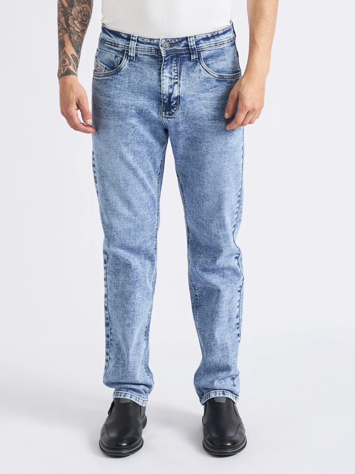 JEANS ALGODÓN STRAIGHT HOMBRE PARADA 111 - 1