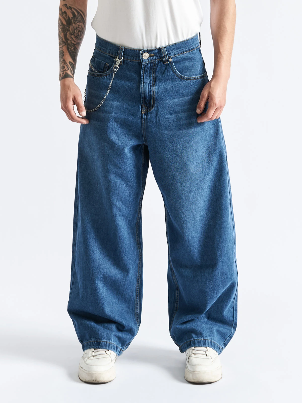 JEANS ALGODÓN BAGGY HOMBRE PARADA 111 - 1