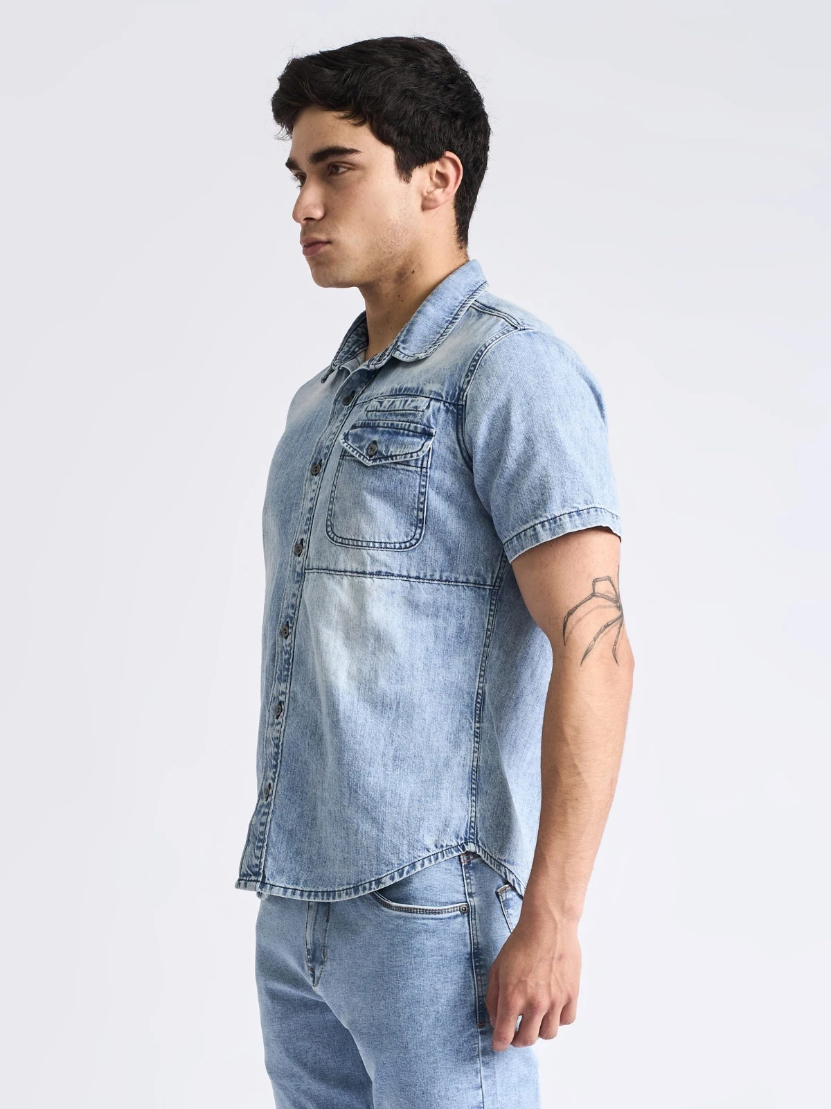 CAMISA MANGA CORTA ALGODÓN HOMBRE PARADA 111 - 3