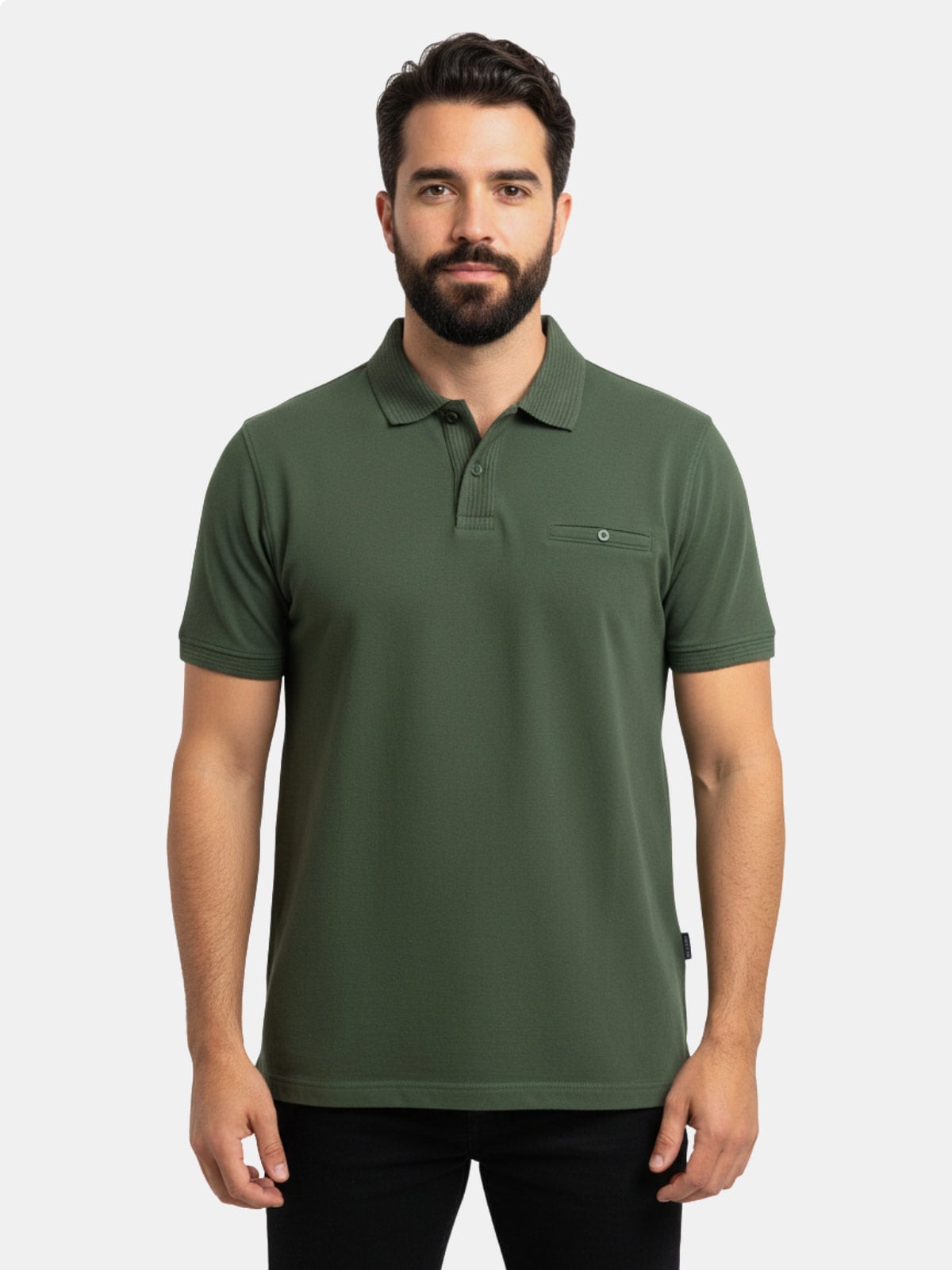 POLO MANGA CORTA ALGODÓN HOMBRE PARADA 114 - 1