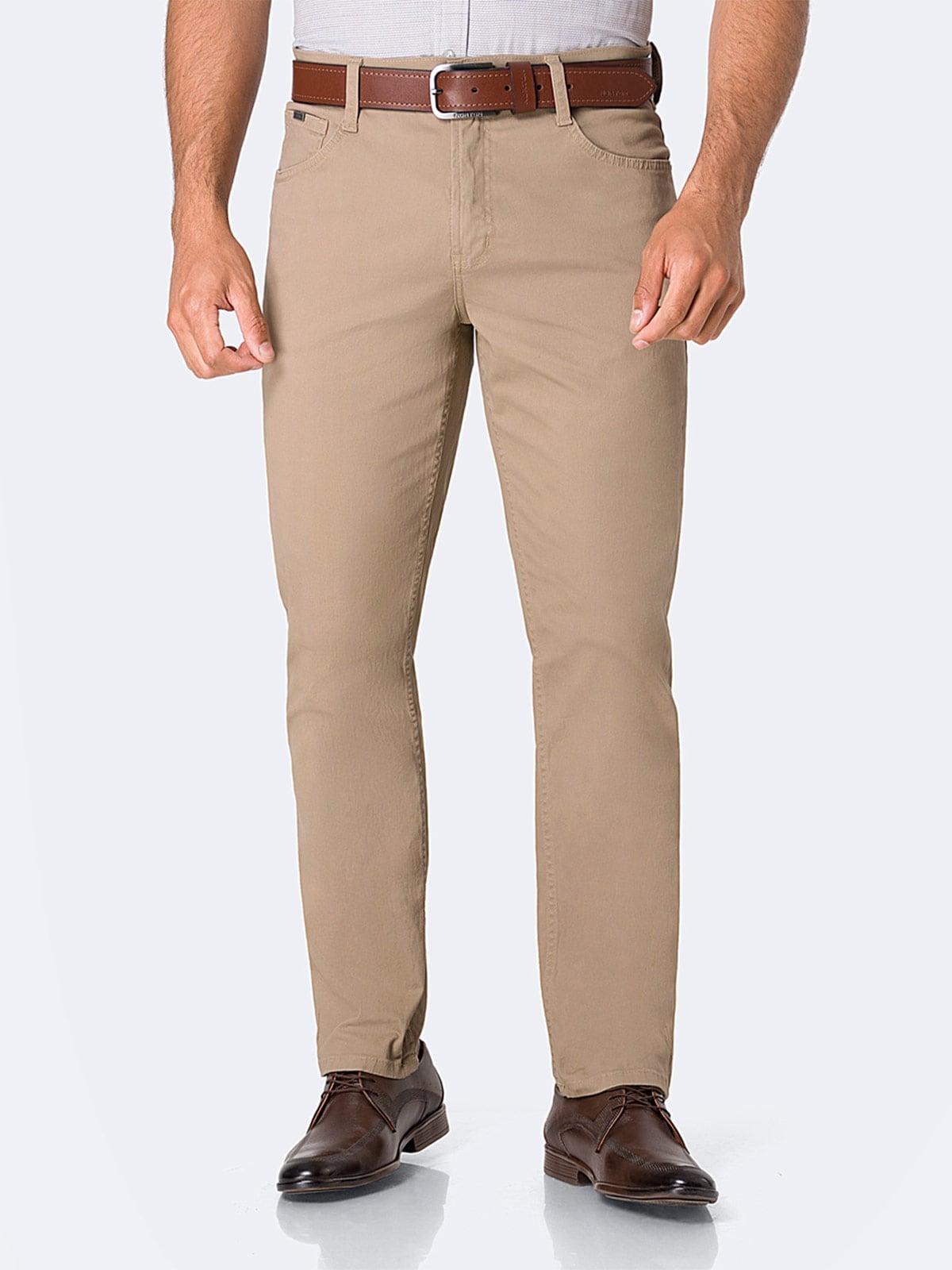 PANTALÓN RECTO HOMBRE PIONIER RELAXED CONFORT - 1