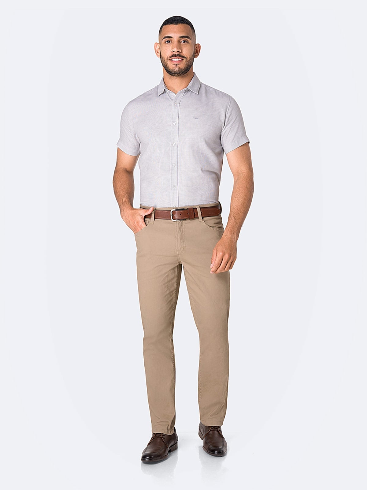 PANTALÓN RECTO HOMBRE PIONIER RELAXED CONFORT - 5