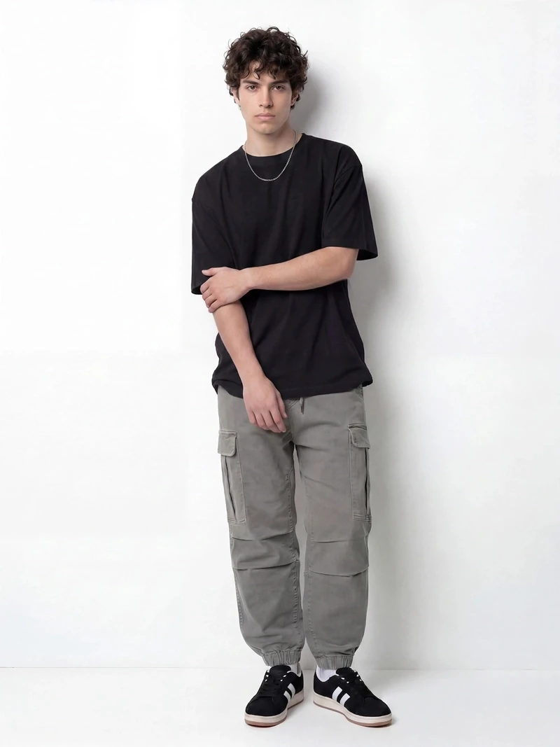 PANTALÓN ALGODÓN HOMBRE INDEX - 1