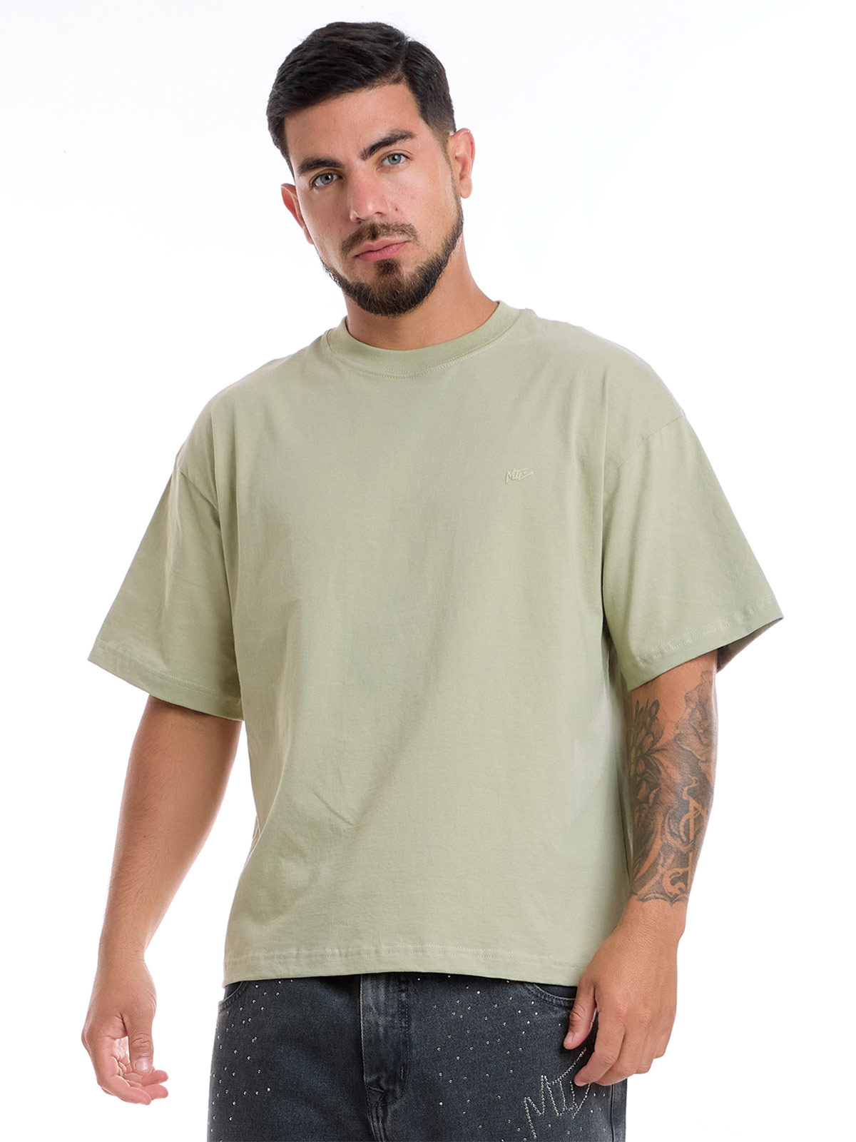 POLO MANGA CORTA BOXY FIT HOMBRE METAL JEANS TEO - 1