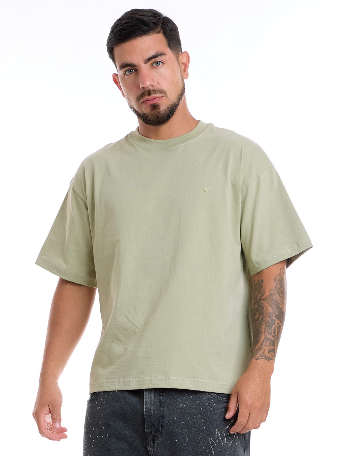 POLO MANGA CORTA BOXY FIT HOMBRE METAL JEANS TEO - 1
