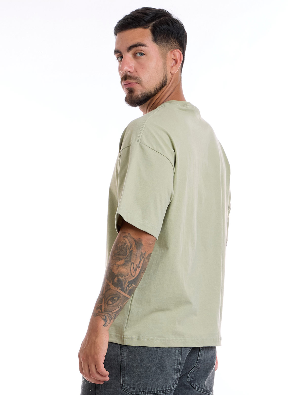 POLO MANGA CORTA BOXY FIT HOMBRE METAL JEANS TEO - 3