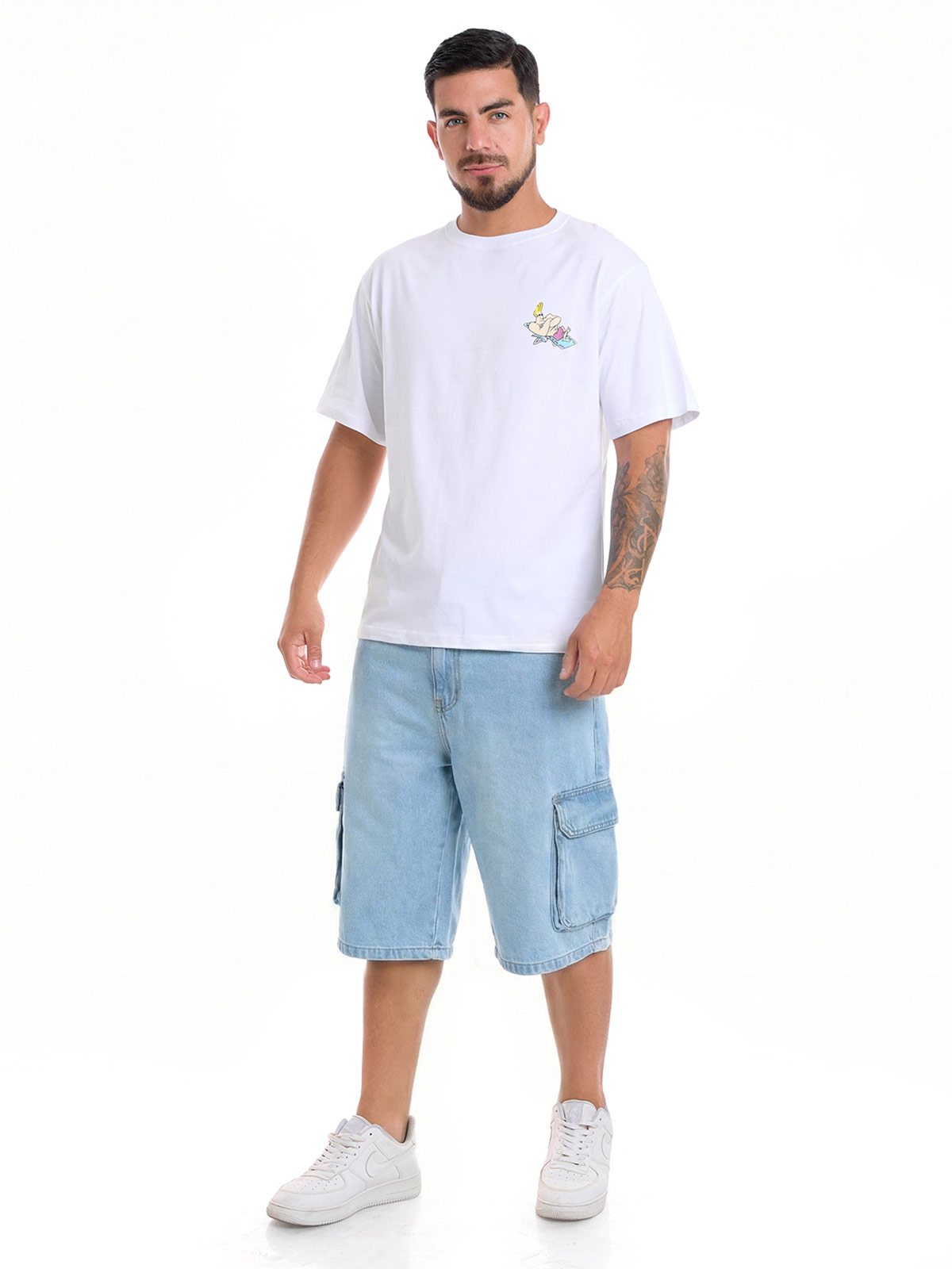 BERMUDA ALGODÓN HOMBRE METAL JEANS AFRICA - 3
