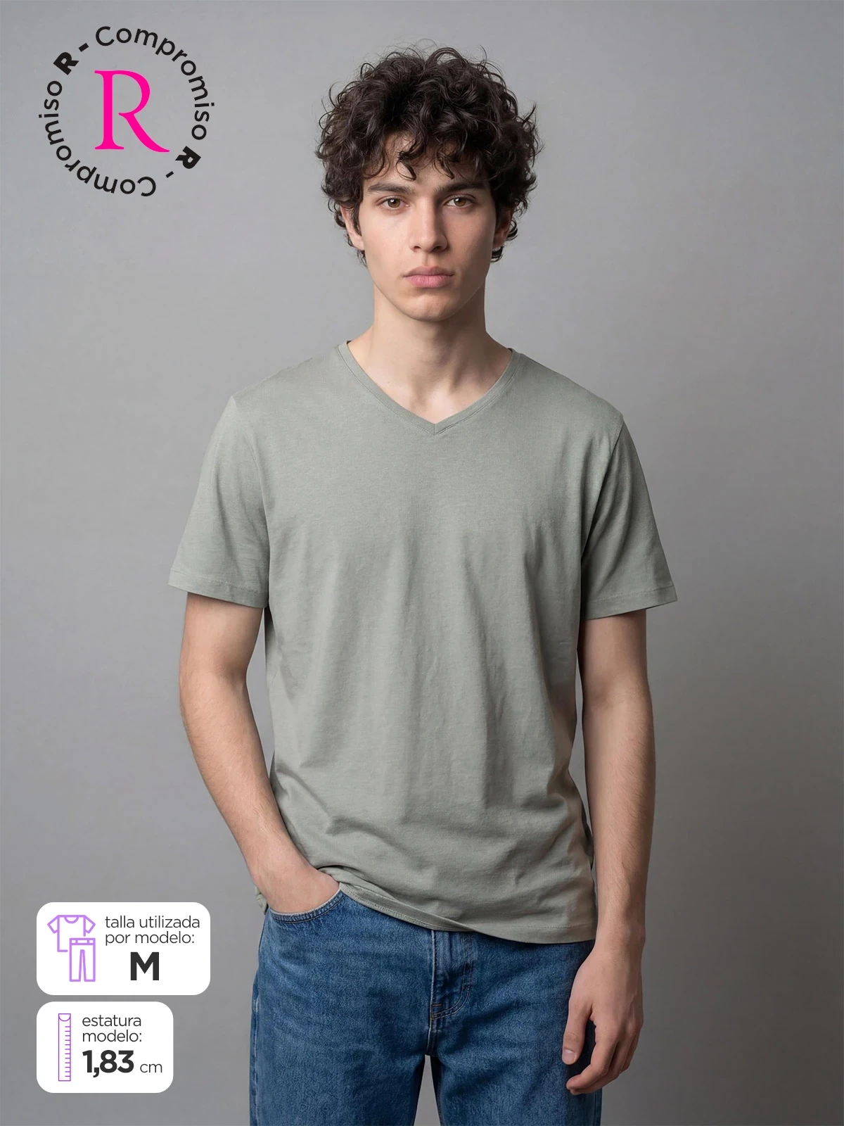 POLO MANGA CORTA ALGODÓN HOMBRE INDEX - 1