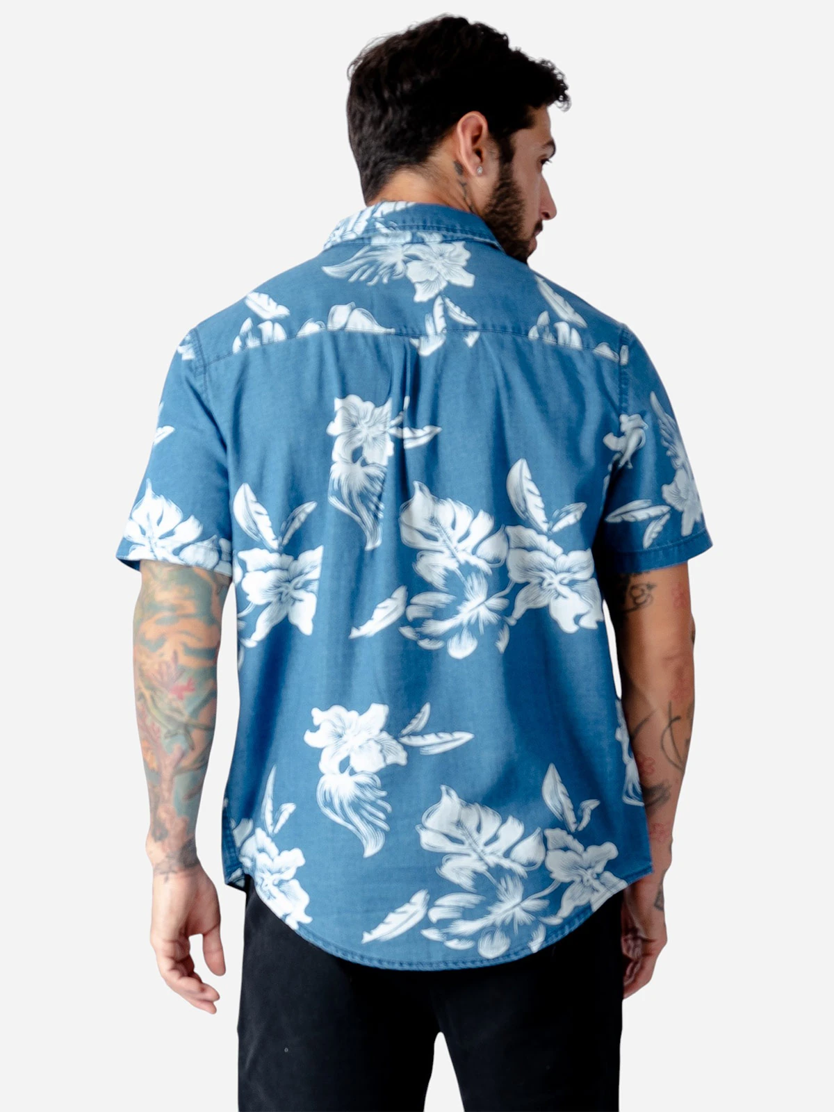 CAMISA MANGA CORTA ALGODÓN HOMBRE WOALLANCE TURQUIA - 2