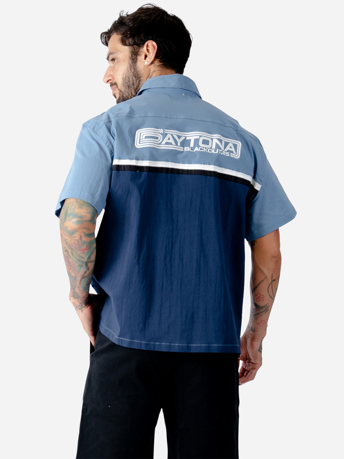 CAMISA MANGA CORTA ALGODÓN HOMBRE BLACKOUT - 2