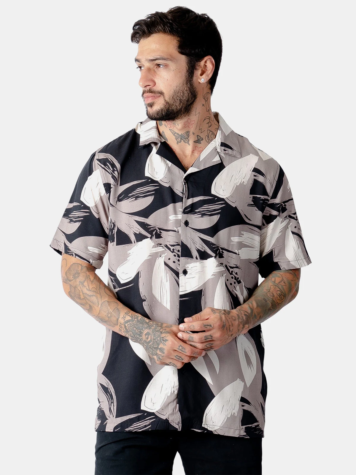 CAMISA MANGA CORTA ALGODÓN HOMBRE BLACKOUT - 3