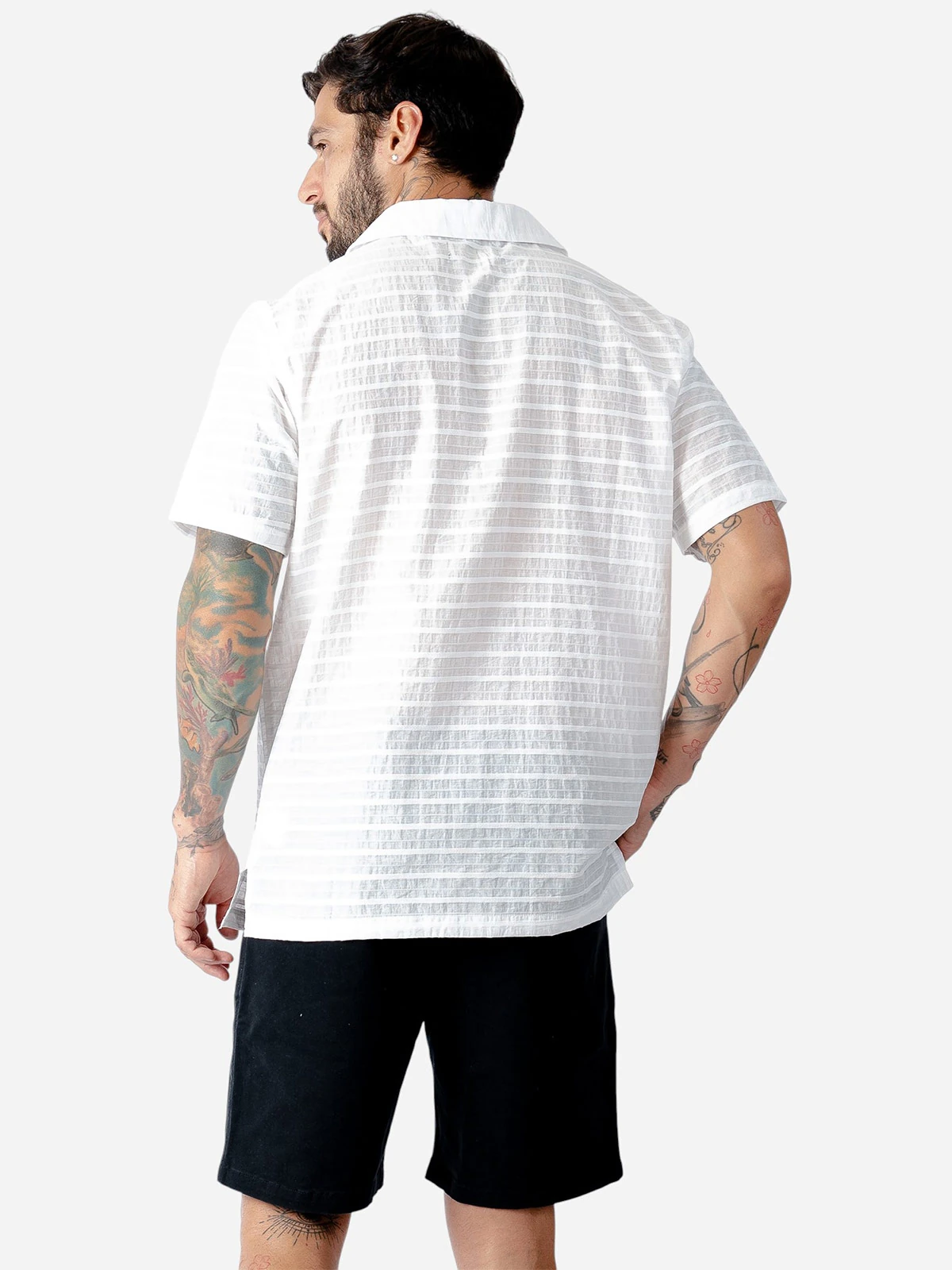 CAMISA MANGA CORTA ALGODÓN HOMBRE BLACKOUT - 2