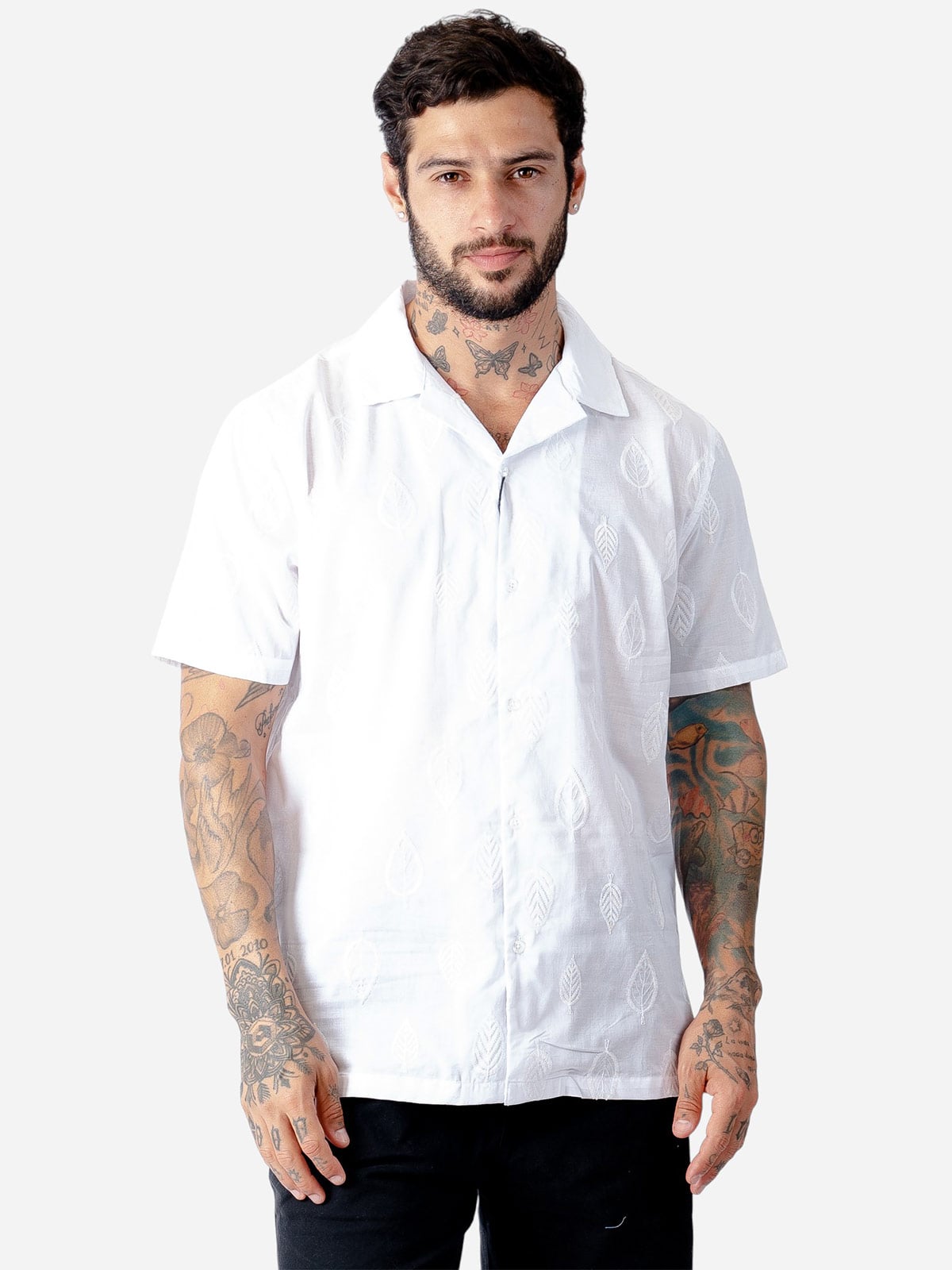 CAMISA MANGA CORTA ALGODÓN HOMBRE BLACKOUT - 1