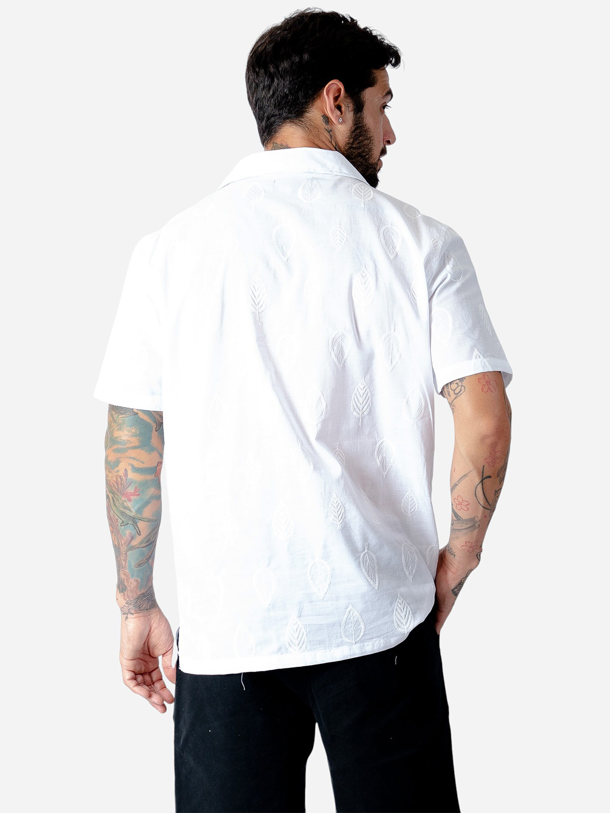 CAMISA MANGA CORTA ALGODÓN HOMBRE BLACKOUT - 2