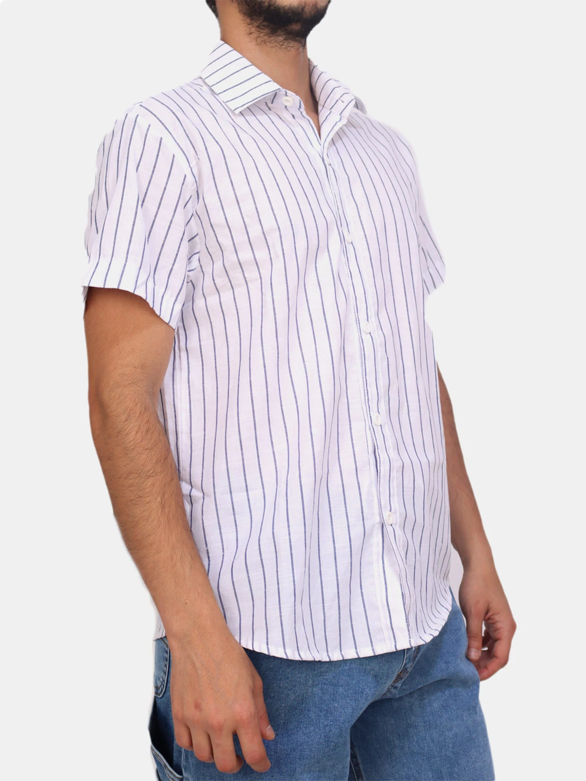 CAMISA MANGA CORTA HOMBRE KAYRA MAN STRIPE RAYAS - 3