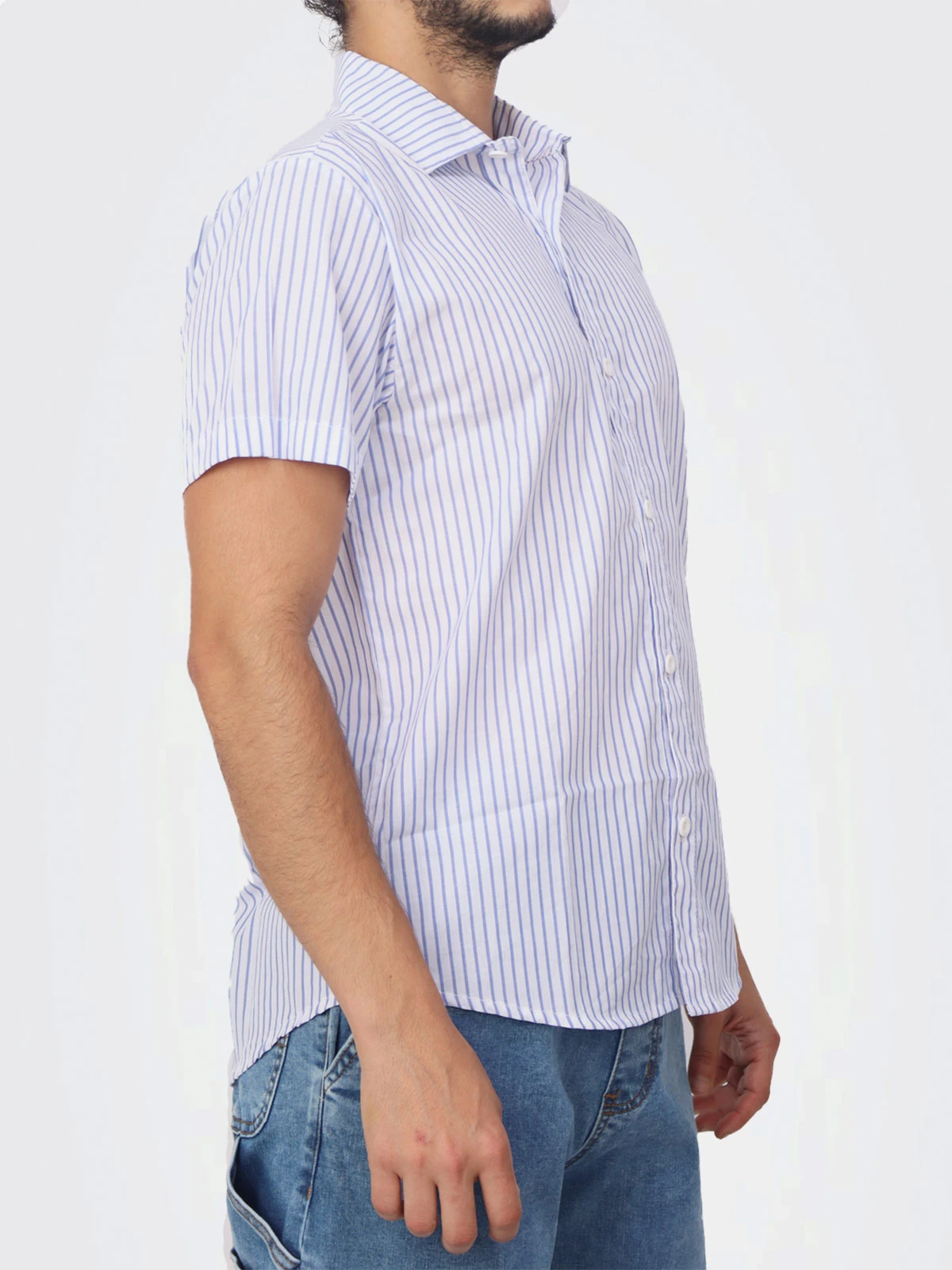 CAMISA MANGA CORTA HOMBRE KAYRA MAN STRIPE RAYAS - 3