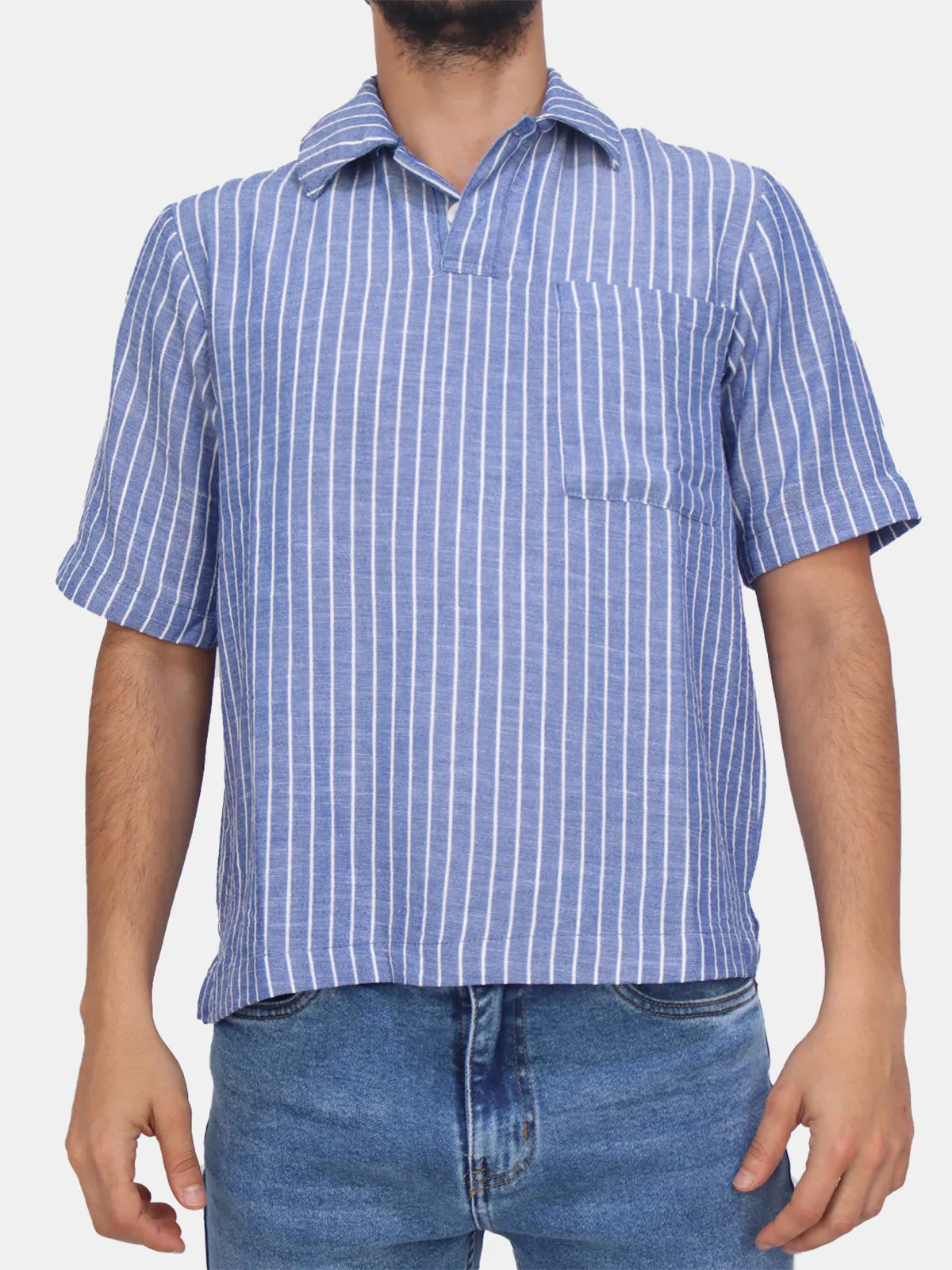POLO HOMBRE KAYRA MAN BOTÓN RAYAS - 1