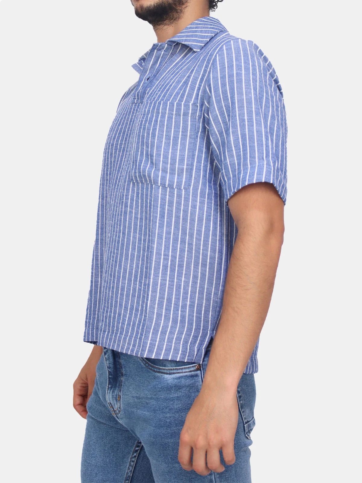 POLO HOMBRE KAYRA MAN BOTÓN RAYAS - 3