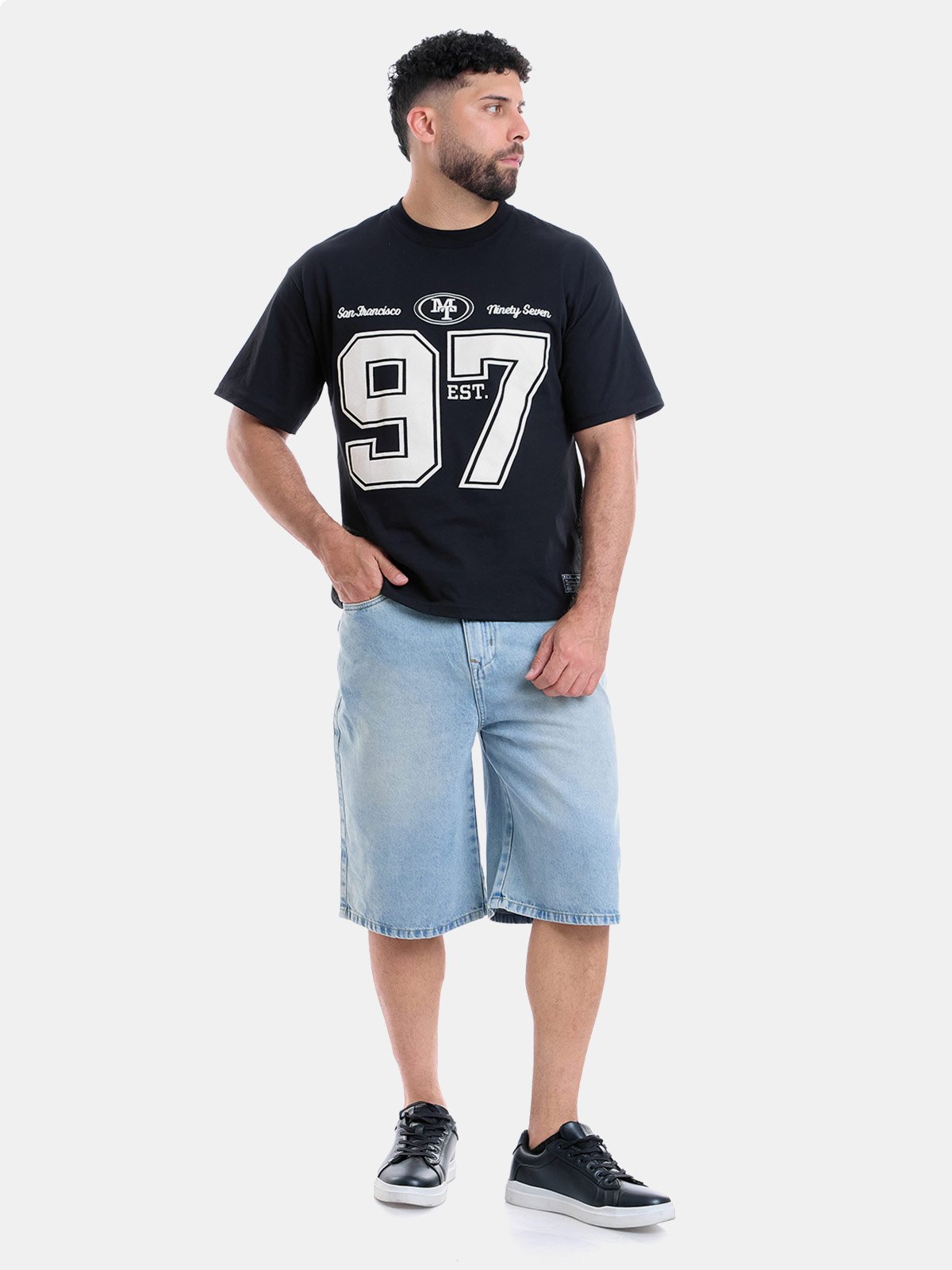 BERMUDA ALGODÓN REGULAR HOMBRE METAL JEANS RUZO - 5