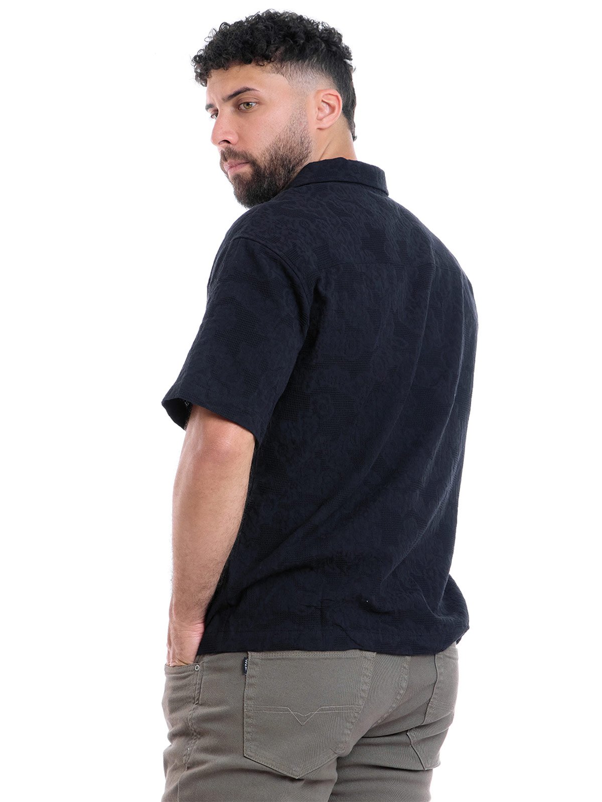 CAMISA MANGA CORTA ALGODÓN HOMBRE METAL JEANS ANTHONIO - 2