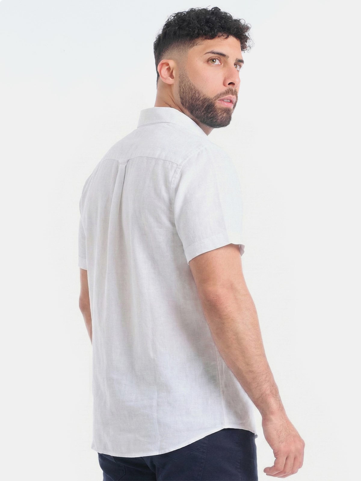 CAMISA MANGA CORTA ALGODÓN HOMBRE METAL JEANS HUGO - 2