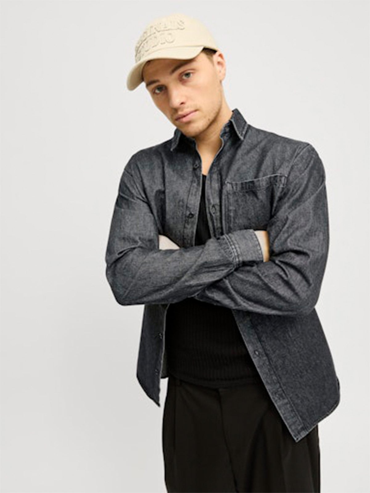 CAMISA MANGA LARGA ALGODÓN HOMBRE JACK & JONES - 2