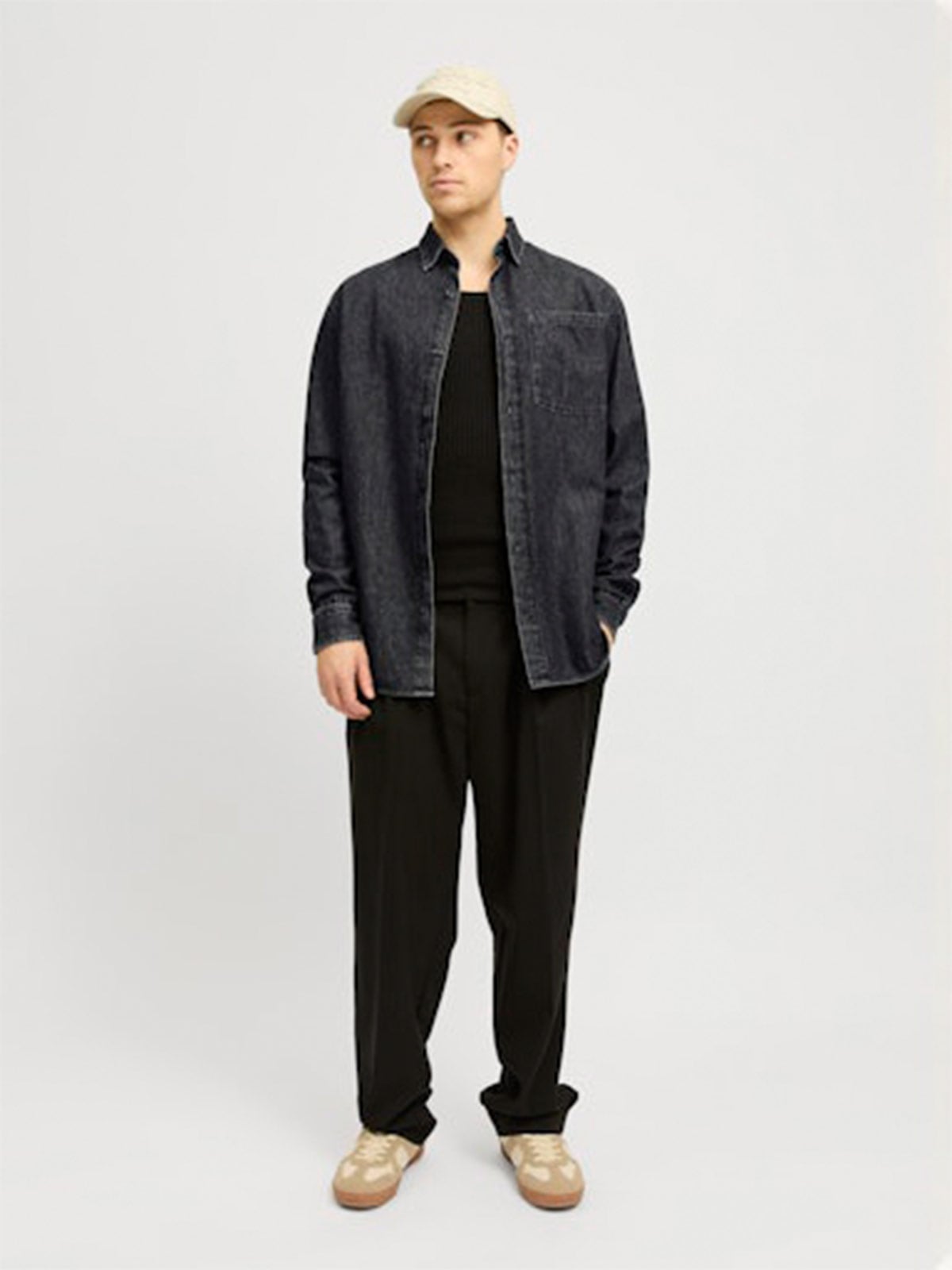 CAMISA MANGA LARGA ALGODÓN HOMBRE JACK & JONES - 5
