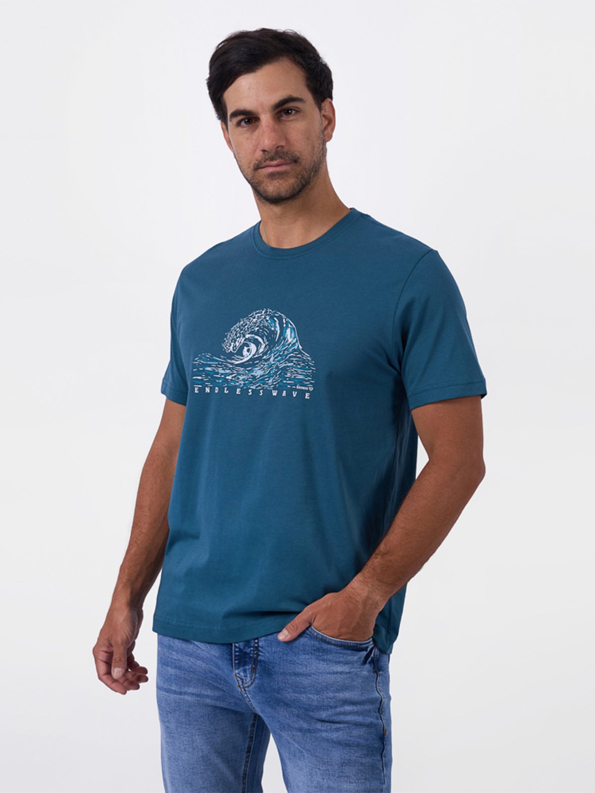 POLO MANGA CORTA ALGODÓN HOMBRE BRONCO OLLIES - 1
