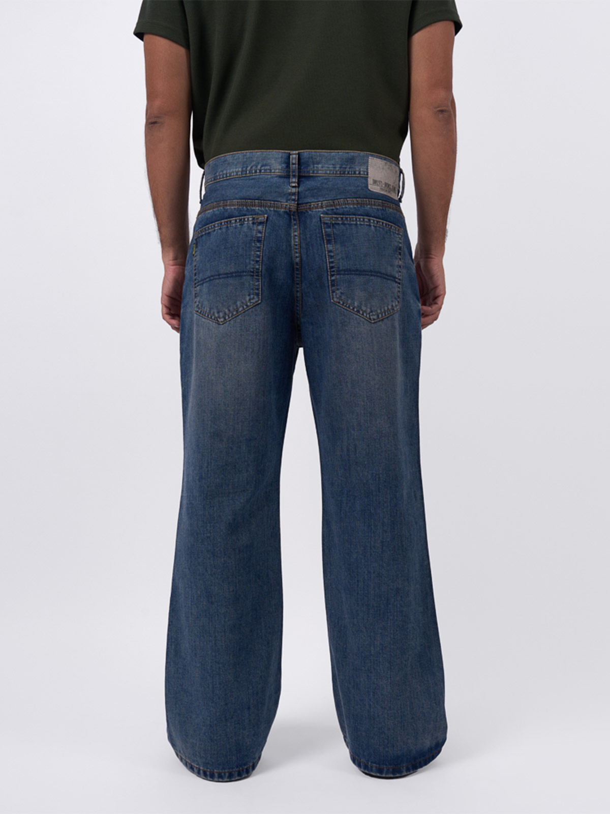 JEANS ALGODÓN LOOSE FLARE HOMBRE BRONCO BEELE - 2